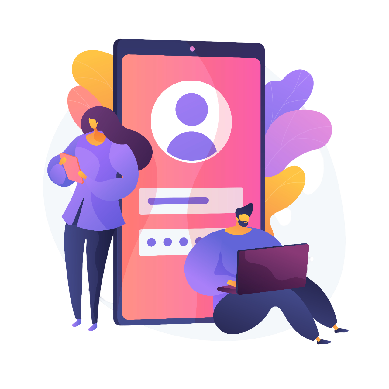 Seller illustration